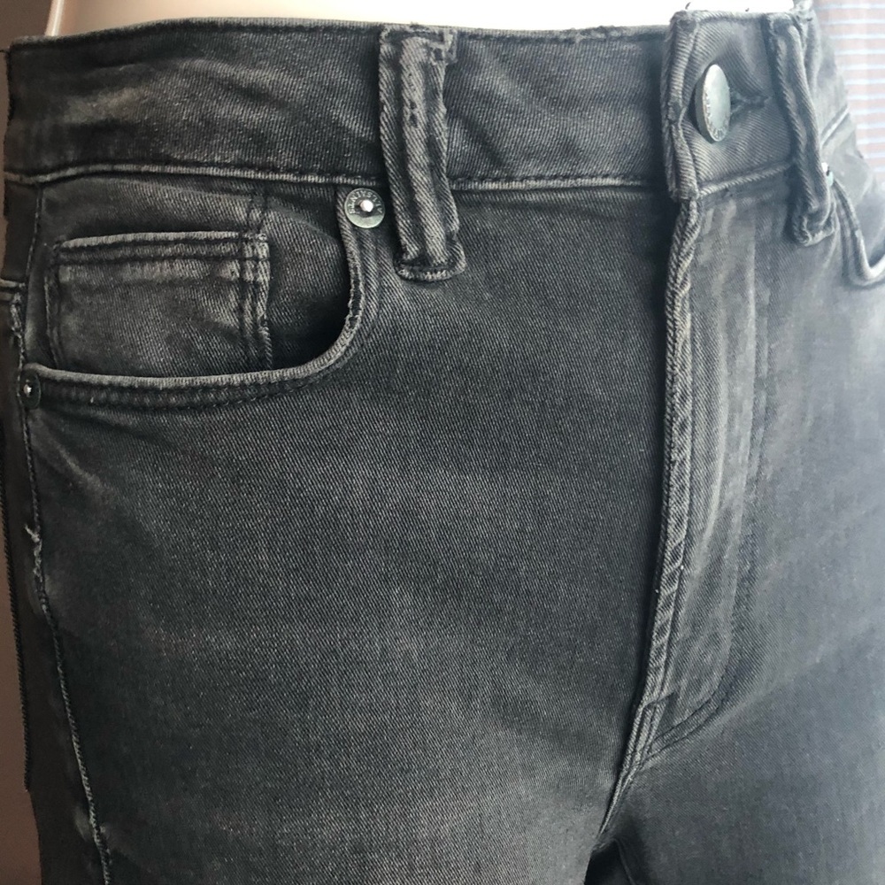 All Saints Stilt Soft Grey High Rise Jeans